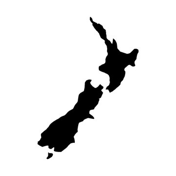 New Zealand map